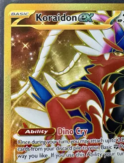 Pokemon TCG - Koraidon ex 254/198 : Scarlet & Violet Base Set / Hyper Rare - Image 3