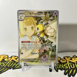 Pokemon TCG - Lillie's Ribombee 164/159 Journey Together Holo - NM - Image 1