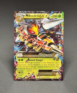 Pokemon TCG: M Beedrill EX XY158 - Black Star Promo - *NM* - Image 1