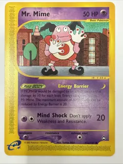 Mr. Mime 95a/147 2002 Pokemon TCG Aquapolis Near Mint - Image 1
