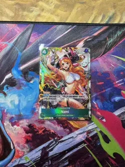 One Piece Nami OP14-031 Alt Art SR The Azure Sea’s Seven English NM Pack Fresh - Image 1