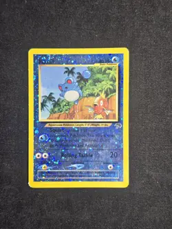 Pokemon Marill Reverse Holo Card 11/18 Southern Islands LP Condition SWIRL - Image 2