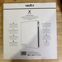 Vault X SV10.5 edition, 12 Pocket Exo-Tec Zip Binder White 480 cards. Brand New - Image 4