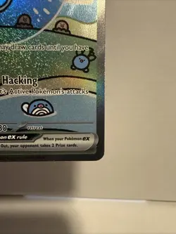 Mew EX 232/091 Bubble Mew Holo Card Sv: Paldean Fates Sir Near Mint NM Condition - Image 3