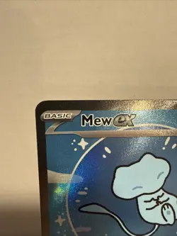 Mew EX 232/091 Bubble Mew Holo Card Sv: Paldean Fates Sir Near Mint NM Condition - Image 4