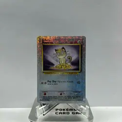 Pokemon TCG Meowth 53/110 Common Reverse Holo Legendary Collection MP - Image 1