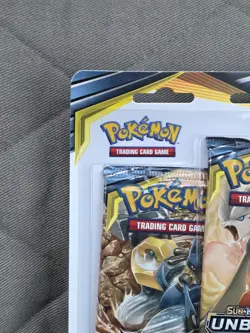 Pokemon TCG Unbroken Bonds 3 Pack Blister (Typhlosion) New Sealed Tcg S&M - Image 2