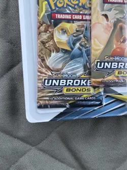 Pokemon TCG Unbroken Bonds 3 Pack Blister (Typhlosion) New Sealed Tcg S&M - Image 5