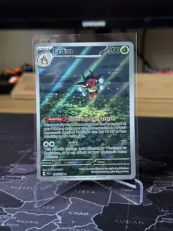 Ledian IR Illustration Rare 144/142 Pokemon Sv07: Stellar Crown - Image 1