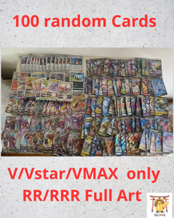 100 Random Pokemon Card Japanese V Vstar VMAX RR RRR Bulk Lot - Image 1