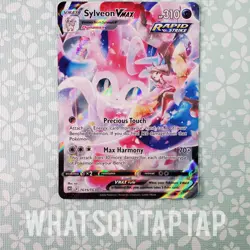 Pokemon Card Sylveon Vmax TG15/TG30 Ultra Rare Sword Shield Brilliant Stars LP - Image 1