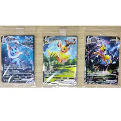 Pokemon 9x Card Eevee Full Set CSHC Jolteon Flareon Vaporeon V&VMAX Sealed CN - Image 4