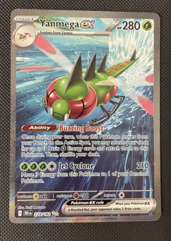 Yanmega ex 228/182 SV10: Destined Rivals SIR Pokemon TCG Card NM - Image 1