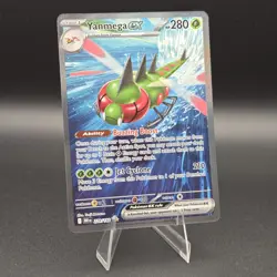 Yanmega EX Sir 228/182 Sv10: Destined Rivals Holo Pokemon TCG Card NM Condition - Image 1