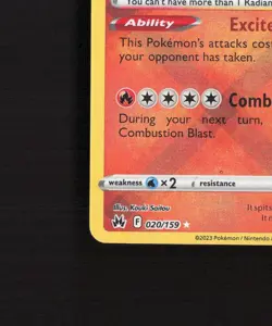 Radiant Charizard 020/159 Crown Zenith Ultra Rare Holo Pokemon Card NM - Image 5