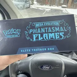 Pokemon ETB Mega Evolution Phantasmal Flames Sealed Elite Trainer Box *See Pics* - Image 5