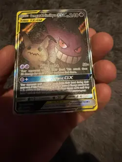 Pokemon Gengar and Mimikyu GX Tag Team Card 240HP *RARE CARD* - Image 3