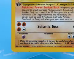 1st Edition MACHAMP 81/102 Holo Rare • Base Set Pokemon TCG - Image 2