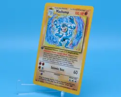 1st Edition MACHAMP 81/102 Holo Rare • Base Set Pokemon TCG - Image 3