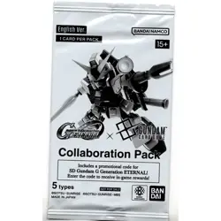 Gundam Card Game Promo Collaboration Pack SEALED English - Image 1