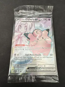 Lillie's Clefairy ex 195 Sv: Scarlet & Violet Promo Cards Holo Sealed - Image 1