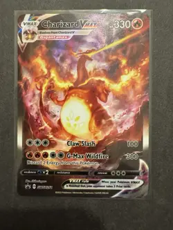 Charizard VMAX 020/189 Ultra Rare Holo NM Pokemon SWSH03: Darkness Ablaze - Image 3