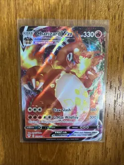 Pokemon TCG Charizard VMAX 020/189 Swsh03: Darkness Ablaze Holo NM - Image 1