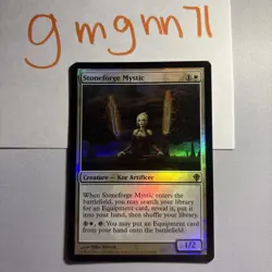 MTG Foil Stoneforge Mystic Worldwake 2 Of 3 - Image 1