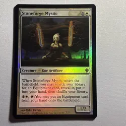 MTG Foil Stoneforge Mystic Worldwake 2 Of 3 - Image 3