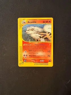 2003 Skyridge Arcanine Holo Foil Rare H2/H32 WOTC E-Reader Series Pokemon - Image 1