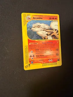 2003 Skyridge Arcanine Holo Foil Rare H2/H32 WOTC E-Reader Series Pokemon - Image 2