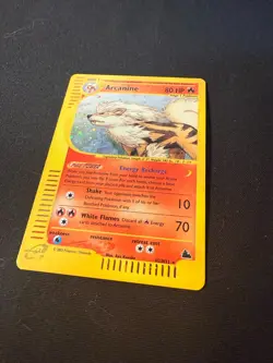 2003 Skyridge Arcanine Holo Foil Rare H2/H32 WOTC E-Reader Series Pokemon - Image 3