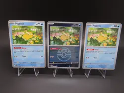 Pokemon TCG: ME Ascended Heroes Psyduck Lot Love Ball Rev Holo (1) & Common (2) - Image 1