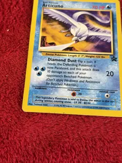Articuno 22/53 Wotc Promo Regular Pokemon Card Played - Image 4