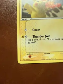 Pikachu 16/17 Pop Series 2 Common Pokemon Card - Image 3