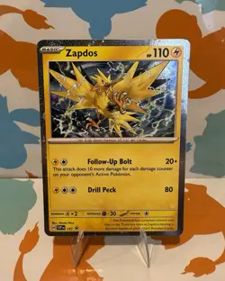 Zapdos SVP157 Promo Holo Rare Pokemon TCG Surging Sparks M/NM (A) - Image 1