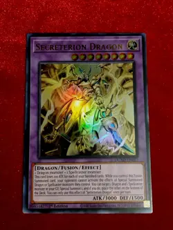 Yu-Gi-Oh! - Secreterion Dragon - DUAD-EN037 Ultra Rare - 1st Edition - Unplayed - Image 1