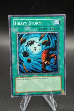 Heavy Storm - SD10-EN026 - 1st Ed. - Common - Yu-Gi-Oh! - LP Light Play ++ - Image 5