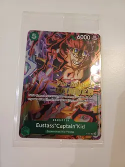 Eustass ''Captain'' Kid P-067 Release Event Winner Sealed One Piece TCG - Image 1