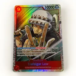 One Piece CCG Trafalgar Law OP14-009 SR The Azure Sea's Seven Foil ENGLISH - Image 1