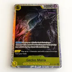 ONE PIECE TCG Gecko Moria SR Super Rare OP14-104 The Azure Sea's Seven English - Image 1