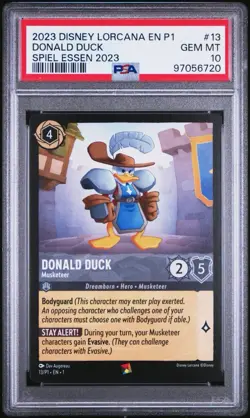 2023 DISNEY LORCANA EN P1-PROMO #13 DONALD DUCK SPIEL ESSEN 2023 - Image 1