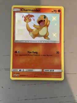Charmander SV6/SV94 Hidden Fates Shiny Vault Holo Rare Pokemon Card Near Mint - Image 1