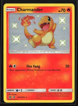 Charmander SV6/SV94 Hidden Fates: Shiny Vault Shiny Holo Rare Pokemon Card - Image 1
