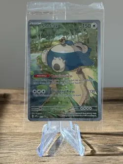 Pokemon TCG Snorlax SVP051 Black Star Promo Scarlet & Violet 151 Card (SEALED) - Image 1