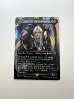 Sephiroth, Fabled SOLDIER NM (0317) (Borderless) Final Fantasy Foil Near Mint - Image 1
