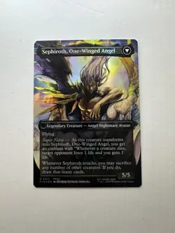Sephiroth, Fabled SOLDIER NM (0317) (Borderless) Final Fantasy Foil Near Mint - Image 2