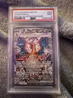 Pokemon TCG Charizard EX Obsidian Flames Special Illustration Card 223/197 PSA 9 - Image 1