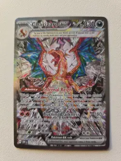 Pokemon TCG Charizard EX Obsidian Flames Holo Card 223/197 Special Illustration - Image 1