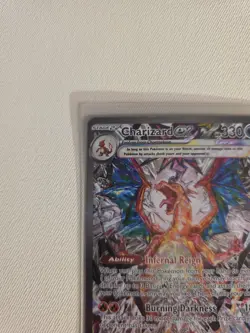 Pokemon TCG Charizard EX Obsidian Flames Holo Card 223/197 Special Illustration - Image 3